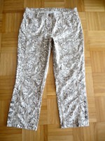 BRAX SLIM LINE 7/8 Hose Gr 42  Gelb Modell SANDRA BUT MTWA Baumwolle