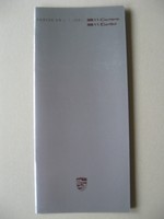 Preisliste z. Prospekt Porsche 911 Carrera 3,2 G50 Turbo 3,3 Modelle 1988 7/87 D