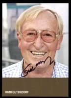 Rudi Gutendorf Autogrammkarte Hamburger SV Original Signiert+A 113615