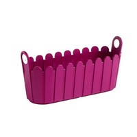 EMSA Pflanztrog LANDHAUS Jardiniére pink Blumenkasten Pflanzschale 4009049388281