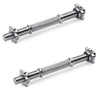 RioFit Kurzhantelstange 30/31 Sternverschluss 35cm, Kurzhantel, Hantel, 2 Stück