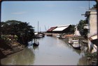 Vtg 1987 Photo Slide Indonesia Boats on Water H6-2572