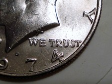 New listing
1974 D Kennedy Half Dollar Double Die Obverse Error Coin - Fs - 101 (015) - 50c