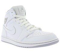 NEU NIKE Air Jordan 1 Mid Schuhe Herren Sneaker Basketballschuhe Weiß 554724 112