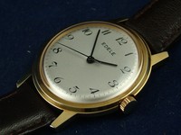 Vintage Retro Edele Swiss Gents Mechanical Watch, NOS, 70's