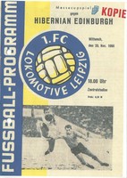 EC 1968/69 Kopie/Reprint Lok Leipzig - Hibernian Edinburgh