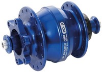 SHUTTER PRECISION Nabendynamo "PD-8" 32 Loch blau