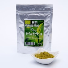 Organic Certified 100g Matcha Green Tea Powder Grade AAA Health Weight Loss. (1)