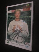 50233 Johannes Bitter SC Magdeburg Handball original signierte Autogrammkarte