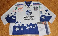Kassel Huskies 11/12 Game Worn Jersey #35  Adam Ondrascheck - Goalie - Oberliga