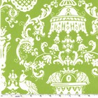 OOP Michael Miller Paula Prass Botanika Wink Wink Fabric in Meadow Green 