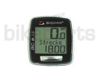 Sigma Sport Tacho 8 Funktionen BC 8.12 Fahrradtacho, Fahrradcomputer für Fahrrad