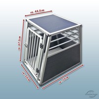 Hundebox Hund Transportbox Alubox Box Hundetransportbox Hundetransport 75x55x66