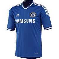 adidas FC Chelsea London Home Jersey Trikot T-Shirt Herren ClimaCool Gr XXL Blau
