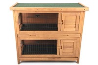 point-zoo Hasenstall Kaninchenstall Kleintierstall Stall Doppelstall UVP 189,--