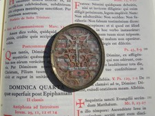 Vatican reliquary 1600s 1st class relic True Cross 7 Saints
