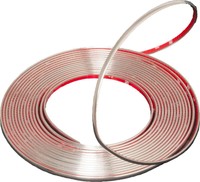 [1,49€/M] KFZ 3M-ZIERLEISTEN CHROMLOOK SELBSTKLEBEND+ZUSCHNEIDBAR 8m BREITE 9mm