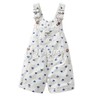 New OshKosh Blue Heart Short Overalls NWT 24m 2t 3t 4t 5T White Summer