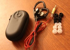Genuine Beats By Dre (Black) PowerBeats Sport In Ear Headphones --Stress Jack