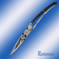 Deejo Taschenmesser TATTOO LATINO SKULL - Liner Lock, -374511 -