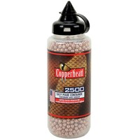Crosman Copperhead Stahlrundkugeln 4,5mm verkupfert 2.500 Stück Softair Munition