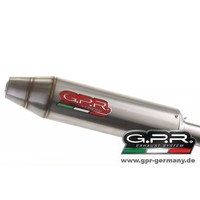 AUSPUFF GPR DEEPTONE EDELSTAHL EG ABE YAMAHA QUAD GRIZZLY 700 BJ.`07-`12 **