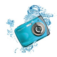 Easypix W1024 splash Unterwasserkamera Camcorder - blau / 10MP / 3m / 2.4 TFT