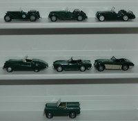 Offene englische Fahrzeuge in 1:87