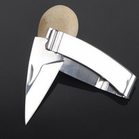 Außenüberlebens -Taschen-faltender Messer Money Clip Angeln Camping Wandern