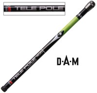 DAM Carbon Pocket-Pole - 4.0m, 12 tlg., unberingt, 119g