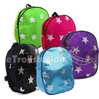 Lovely Dance Bag Girls Kids Children Sequin Front Stars Backpack 5 Color Option