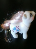 Mein kleines Pony Baby Glitzer Nightsong My little 132 G1 80er Jahre Vintage