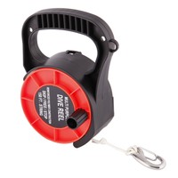 Handreel REEL Spool Wrackreel Wracktauchen Markierungsleine 45 oder 88 m