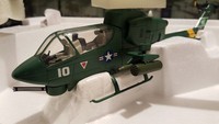 ARMOUR Franklin Mint Bell AH-1J Cobra Helicopter Vampires Marines 1:48 RAR!
