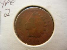 1886 Type 2 Indian Head Cent Lot 19P