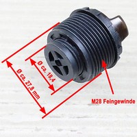 SR SUNTOUR EINSTELLKAPPE FKE009-13 FÜR SF11-XCR-LO FEDERGABEL M28 Feingewinde