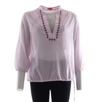 Hugo Boss Bluse Tunika Gr. 40 Flieder Lila (C 0351)