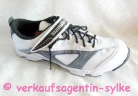 SHIMANO Fitness-Radschuh SH-FN23W, Gr.43;44;46, schwarz-weiß, Fahrradschuh. NEU