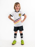 Trikot Set Sport Fußball Deutschland 4 Sterne T-Shirt Kinder 98-170 Wunschname 