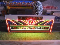 Kirmes''Die goldene Sieben''mit Smd Beleuchtung Kibri