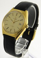 OMEGA VINTAGE ARMBANDUHR STAHL / GOLD MANTEL VON ca. 1979