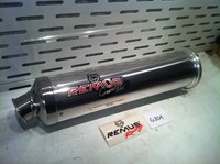 REMUS GRAND PRIX Auspufftopf NEU mit Lagerspuren 7cm Durchmesser fürs Anschlußro