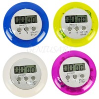 Digital LCD Kurzzeitmesser Küchenuhr Kurzzeitwecker Eieruhr Timer Magnet Clip