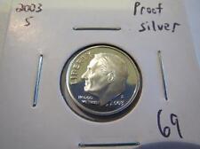 2003S Roosevelt Silver Dime - Proof Lot 69
