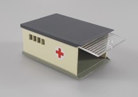 Wiking 1:87 H0, Sondermodell Garage für DRK Funkleitstelle, Lechtoys Edition