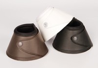 Harry's Horse Hufglocken Springglocken Premium Kunstleder Neoprenfutter Klett