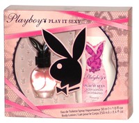 PLAYBOY SEXY Women, Set mit Eau de Toilette 30ml & PLAYBOY Body Lotion 250ml