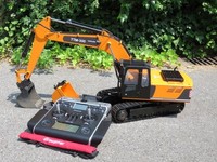 TTM-Bagger Vorführmodell orange/schwarz mit Schnellwechsler  - ttmV053