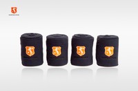 HORSECODE Bandagen Navy One (4er Set), Fleecebandagen blau,Polobandagen navy