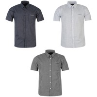 Pierre Cardin Hemd Shirt Freizeithemd kurzarm schwarz navy XL XXL XXXL Herren